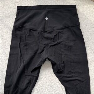 lululemon athletica Jet Black Leggings